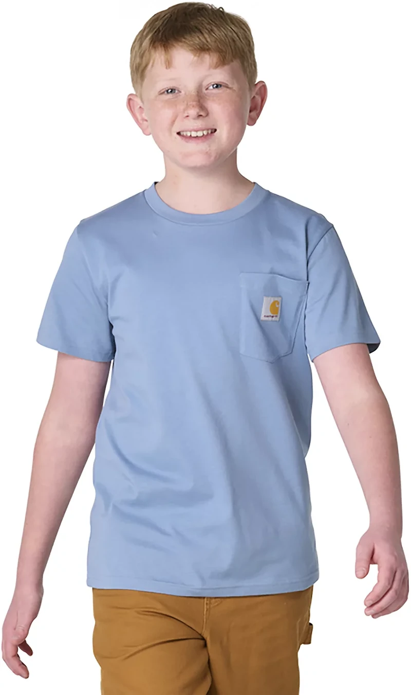 Carhartt Boys’ Short Sleeve Vehicle Pocket T‑Shirt