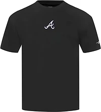 Pro Standard Men's Atlanta Braves Classic Icon Drop Shoulder Short Sleeve T-shirt