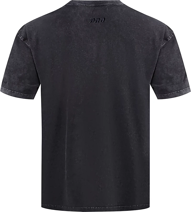 Pro Standard Men's Atlanta Braves Washed Classic Enzyme Wash CJ Drop Shoulder T-shirt