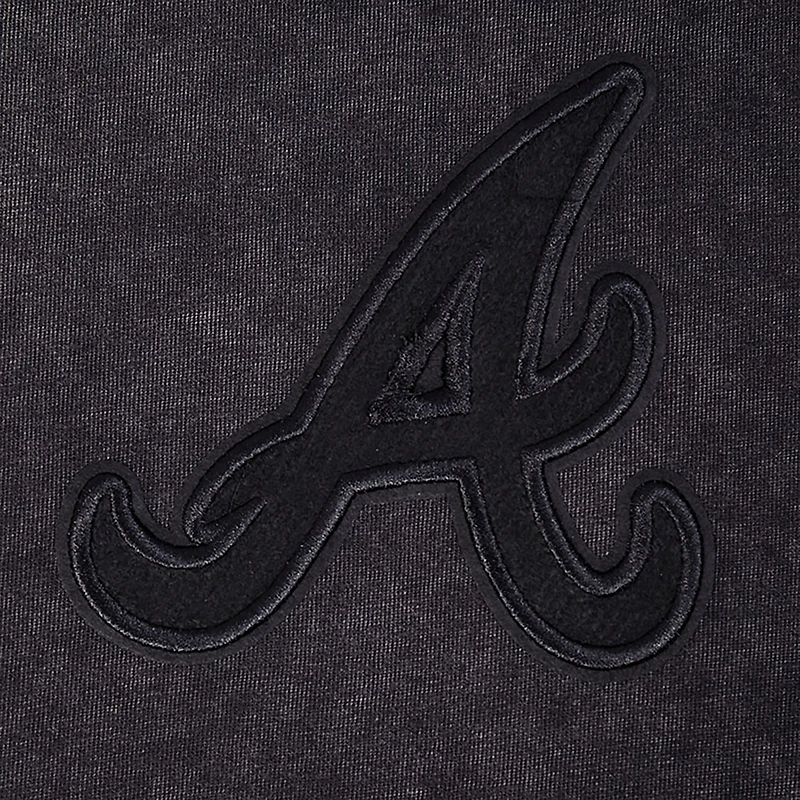 Pro Standard Men's Atlanta Braves Washed Classic Enzyme Wash CJ Drop Shoulder T-shirt