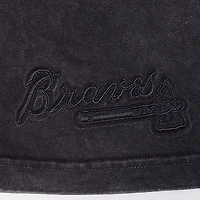 Pro Standard Men's Atlanta Braves Washed Classic Enzyme Wash CJ Drop Shoulder T-shirt