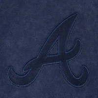 Pro Standard Men's Atlanta Braves Washed Classic Enzyme Wash CJ Drop Shoulder T-shirt