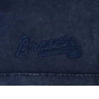 Pro Standard Men's Atlanta Braves Washed Classic Enzyme Wash CJ Drop Shoulder T-shirt