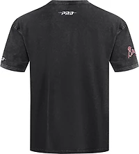 Pro Standard Men's Atlanta Braves Wave and Roses CJ Drop Shoulder Short Sleeve T-shirt