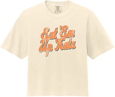 Comfort Colors Men's Sam Houston State University Eat 'Em Up Kats Script T-shirt