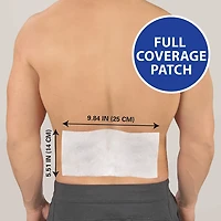 HealthWise Cold Hot Medicated XL Patch 6ct