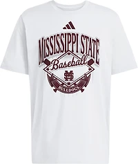 adidas Men’s Mississippi State University Baseball Refresh Fresh T-shirt