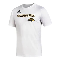 adidas Men's University of Southern Mississippi School Over Primary Logo Fresh T-shirt