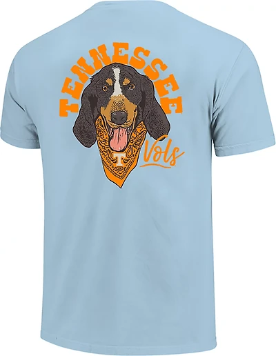 Image One Women's University of Tennessee Good Boy Bandana DS Short Sleeve T-shirt