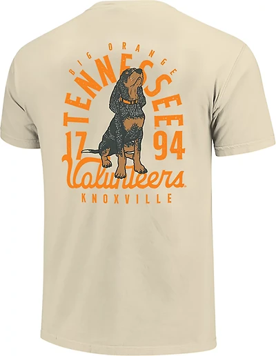 Image One Men's University of Tennessee Mascot Overlay Sitting DS Short Sleeve T-shirt