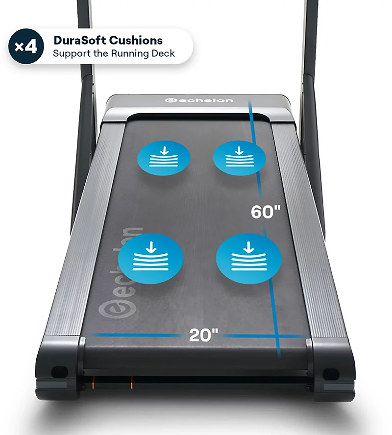 Echelon Stride 4S Treadmill with 22” Class HD Touchscreen and Smart Connectivity