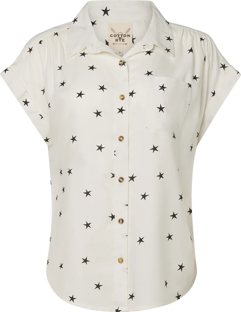 Cotton & Rye Women's The Star Light Short Sleeve Top