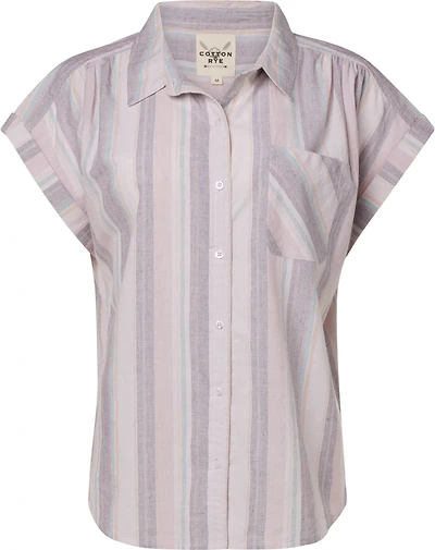 Cotton & Rye Women's The Ellie Short Sleeve Top