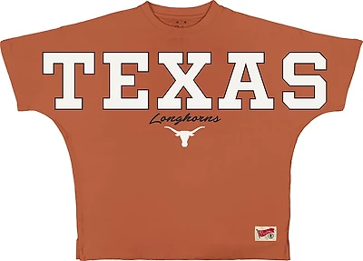 Pressbox Women's University of Texas Modesto Oversized Graphic T-shirt