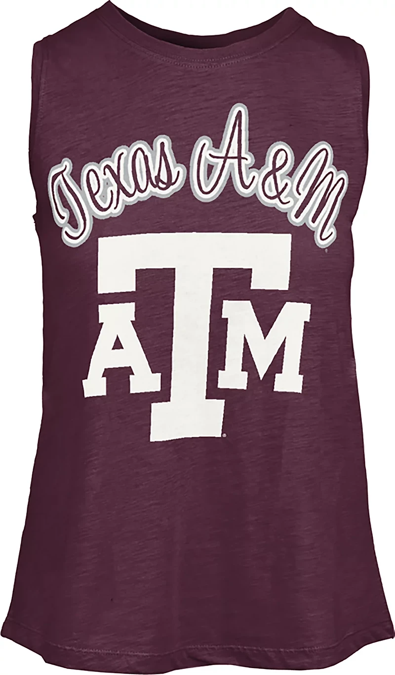 Pressbox Women's Texas A&M University Tampa Miranda Graphic Tank Top