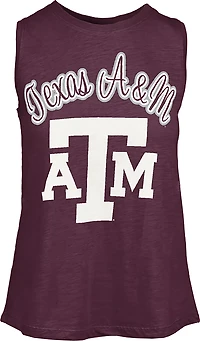 Pressbox Women's Texas A&M University Tampa Miranda Graphic Tank Top