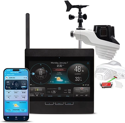 AcuRite Atlas Weather Station with Direct-to-WiFi Display and Lightning Detection