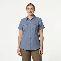Magellan Outdoors Women's Aransas Pass Heathered Fishing Top