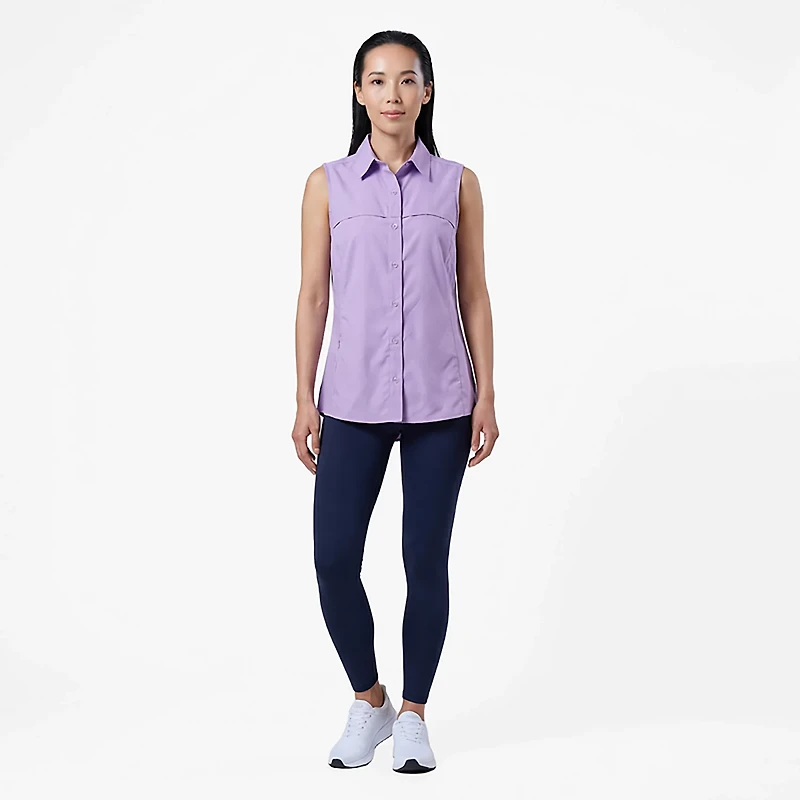 Magellan Outdoors Women's Overcast Sleeveless Fishing Shirt