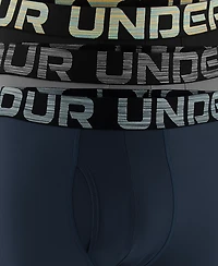 Under Armour Men's Novelty Performance Tech 6 Boxer Briefs 3-pack