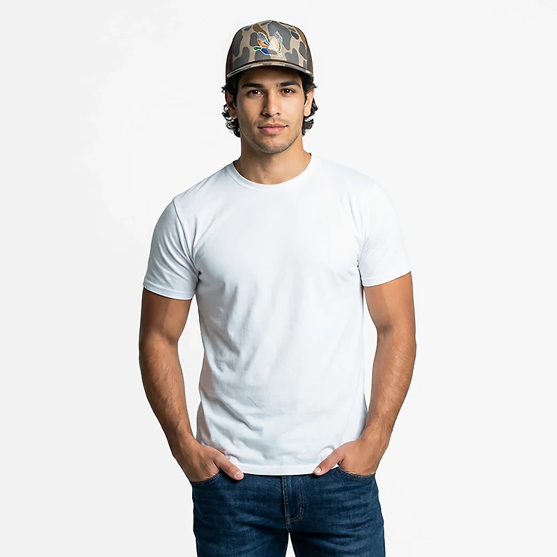 BURLEBO Men's Retro Camouflage Duck Cap