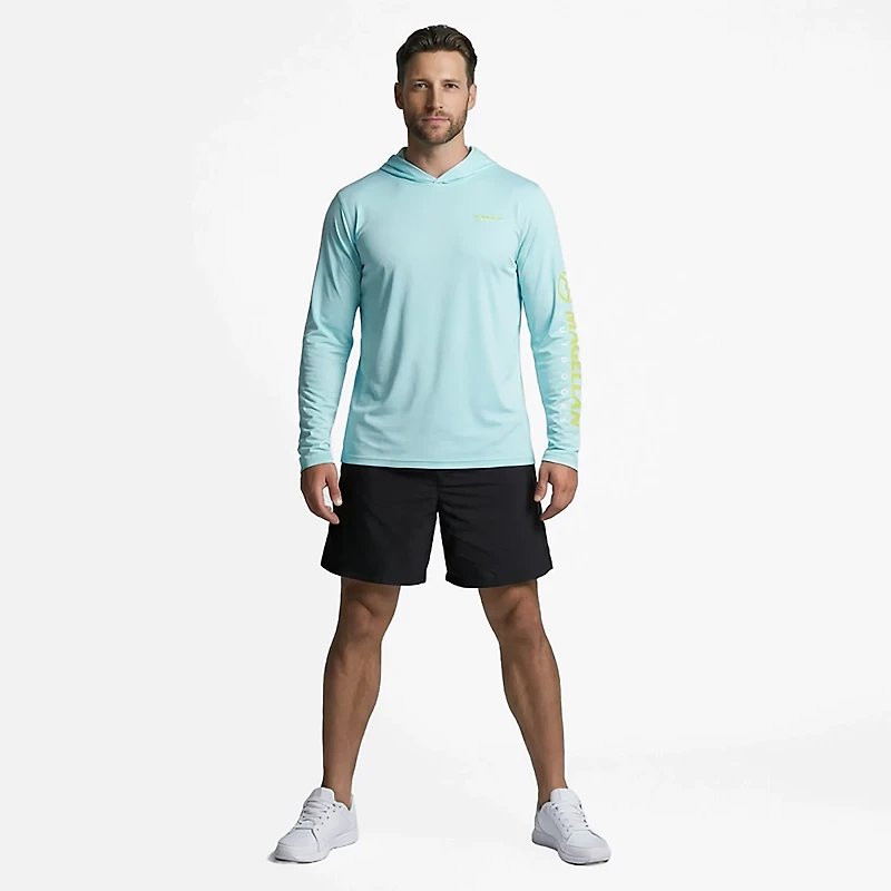 Magellan Outdoors Men's Casting Crew Long Sleeve Hoodie