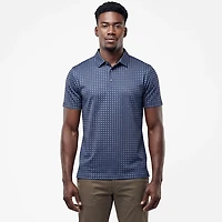 BURLEBO Men's Texas Pride Performance Polo Shirt