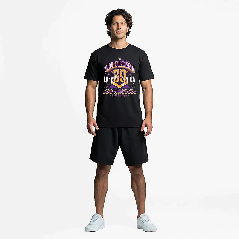 Mad Engine WWE Men's WM39 Los Angeles Short Sleeve T-shirt
