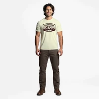 Mad Engine Yellowstone Men's Mountains Short Sleeve T-shirt