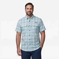 Magellan Outdoors Men's Local State Texas Plaid Shirt
