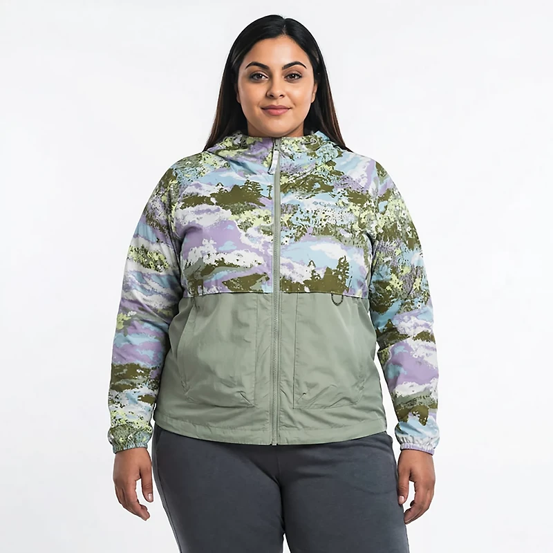 Columbia Sportswear Women's Spire Valley Printed Windbreaker