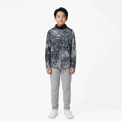 Magellan Outdoors Boys' Mossy Oak Coastal Gaiter Hoodie