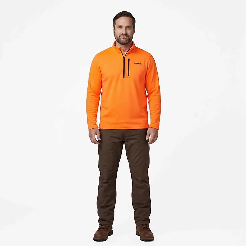 Magellan Outdoors Men's HuntGear Crockett 1/4 Zip Long Sleeve Pullover