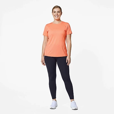 BCG Women's Run Mesh Back Short Sleeve T-shirt