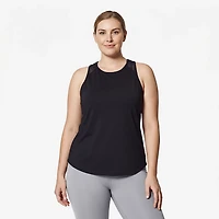 BCG Women's Run Keyhold Mesh Back Tank Top