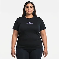adidas Women's Bow on Linear Logo Graphic T-shirt
