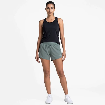 adidas Women's Pacer Workout 2.0 Woven Mid Rise Shorts 3