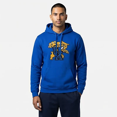 WILDCAT RETRO Men's Kentucky Wildcats Mascot Tackle Twill Hoodie