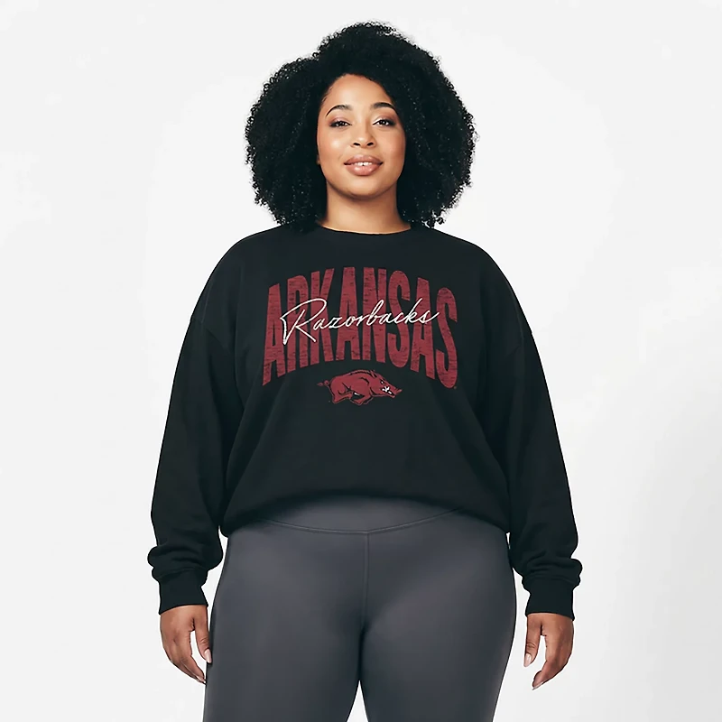 '47 Women's Arkansas Razorbacks Muse Sydney Long Sleeve T-shirt