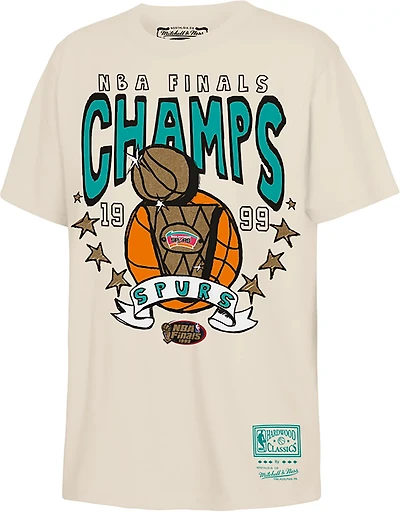 Mitchell & Ness Boys' San Antonio Spurs Champions Graphic T-shirt
