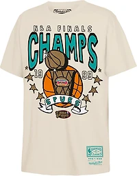 Mitchell & Ness Boys' San Antonio Spurs Champions Graphic T-shirt