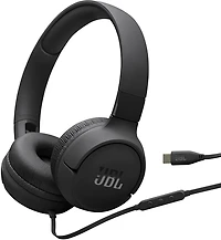 JBL Tune 520C USB-C High-Res Wired On-Ear Headphones