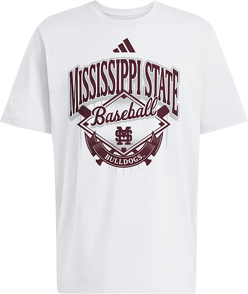 adidas Men’s Mississippi State University Baseball Refresh Fresh T-shirt