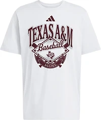 adidas Men’s Texas A&M University Baseball Refresh Fresh T-shirt