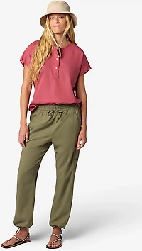 Marmot Women's Rhea Henley Short Sleeve Shirt