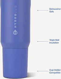 HydroJug Sport 20oz Flip Straw Water Bottle