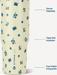 HydroJug Sport 40oz Flip Straw Water Bottle