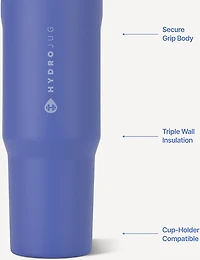 HydroJug Sport 40oz Flip Straw Water Bottle