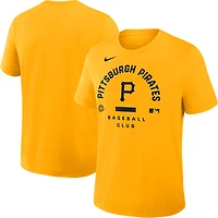 Nike Pittsburgh Pirates Authentic Collection Early Work Tri-Blend Dri-FIT T-Shirt