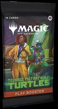 Magic: the Gathering Teenage Mutant Ninja Turtles Trading Cards Play Booster Pack